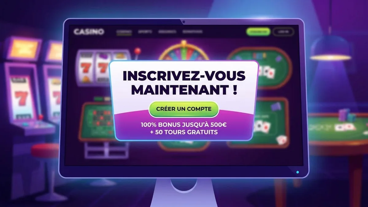 Inscription avec bonus